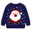 Navy Santa Bobble Kids Sweatshirt