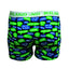 Nutty Fox Irish Slang Boxer Shorts in Black