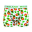 Nutty Fox Leprechaun & Shamrocks Boxer Short in White