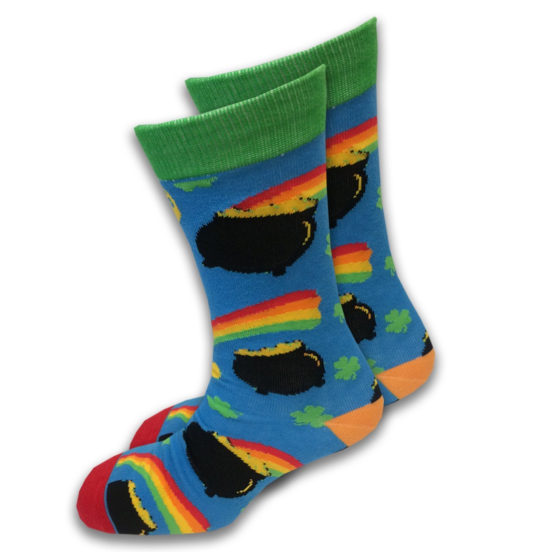Nutty Fox Lucky Socks in Blue