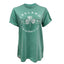 Ireland Shamrock ‘Est. 1922’ Ladies T-Shirt in Ocean Green