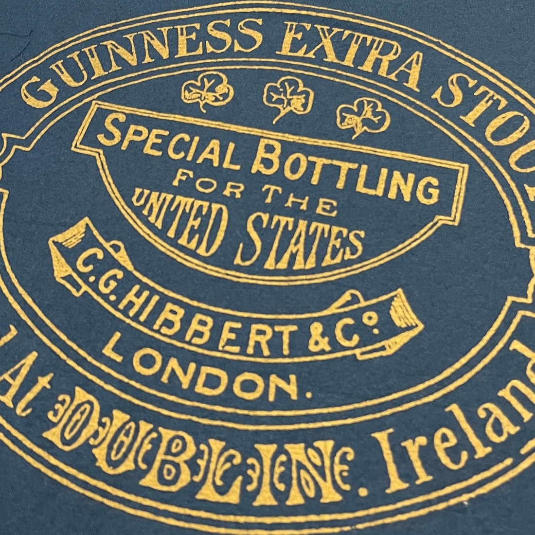 Official Guinness Airforce Blue T-shirt