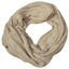 Guinness Cable and Rib Knit Snood in Natural