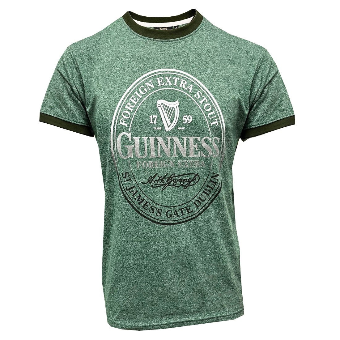 Guinness Green Grindle Stamp T-shirt
