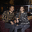 Guinness Festive Harp Jumper in Black & Gold
