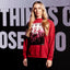 Guinness Multi Harp Sweatshirt in Chilli Pepper