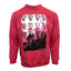 Guinness Multi Harp Sweatshirt in Chilli Pepper