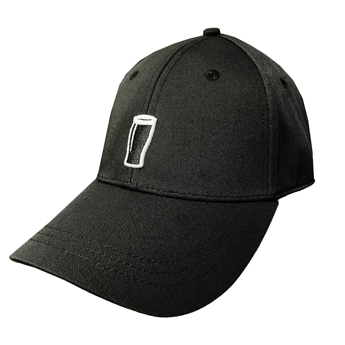 Guinness Pint Baseball Hat in Black