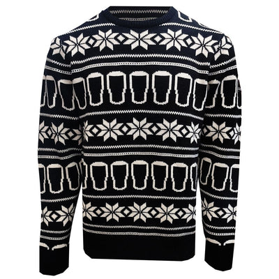 Guinness Festive Pints Knit Jumper in Black