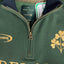 Official Lansdowne Ireland Quarter Zip Bottle Green