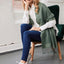 Pashmina Scarf in Thyme Green