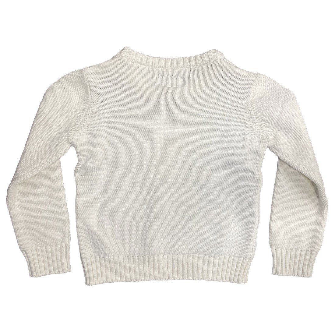Kids Bear Knitted Jumper in Cream
