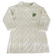 Kids Aran Shamrock Dress in Cream