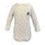 Kids Aran Shamrock Dress in Cream