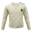 Kids Cable Aran Jumper in Cream