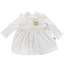 Baby Velour Sheep Dress in Cream