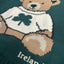 Kids Bear Knitted Jumper in Dark Green