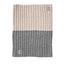 Melange Rib Knit Snood in Grey & Cream