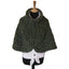 Patrick Francis Ireland Bottle Green Speckled Wool Cape