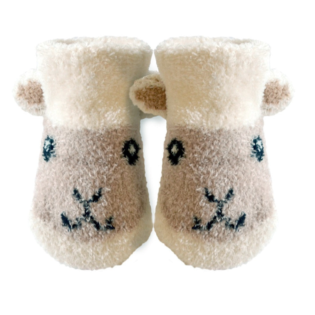 Patrick Francis Ireland Cream Baby Sheep Booties
