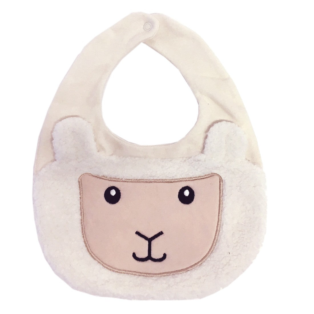 Patrick Francis Ireland Cream Sheep Baby Bib