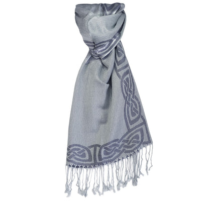 Patrick Francis Ireland Denim Pashmina Scarf
