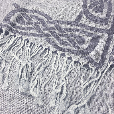 Patrick Francis Ireland Denim Pashmina Scarf