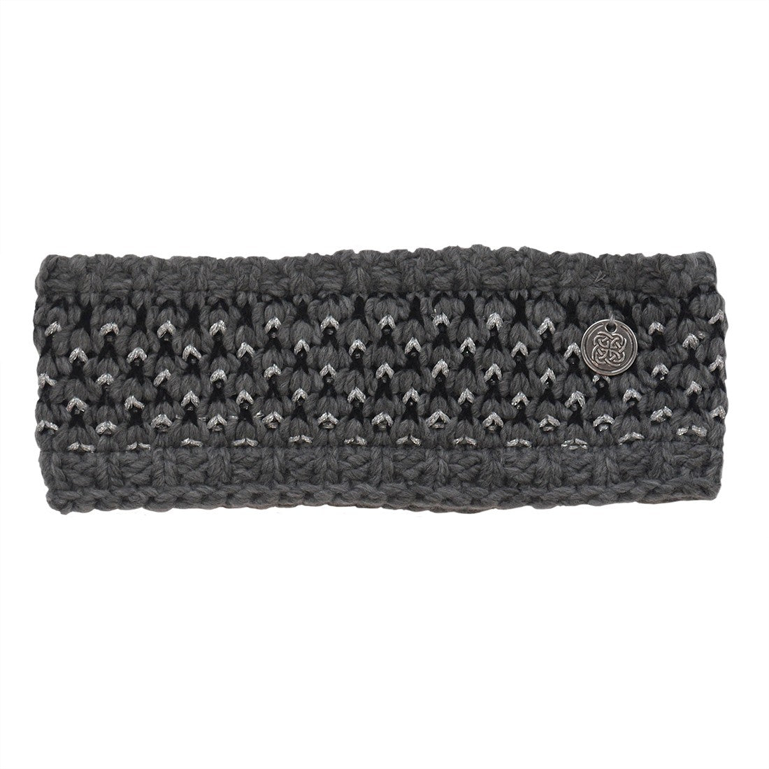 Patrick Francis Ireland Grey/ Silver Lurex Headband