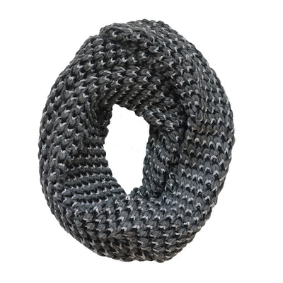 Patrick Francis Ireland Grey/ Silver Lurex Snood