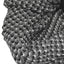 Patrick Francis Ireland Grey/ Silver Lurex Snood