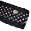 Patrick Francis Ireland Navy/ Silver Lurex Headband