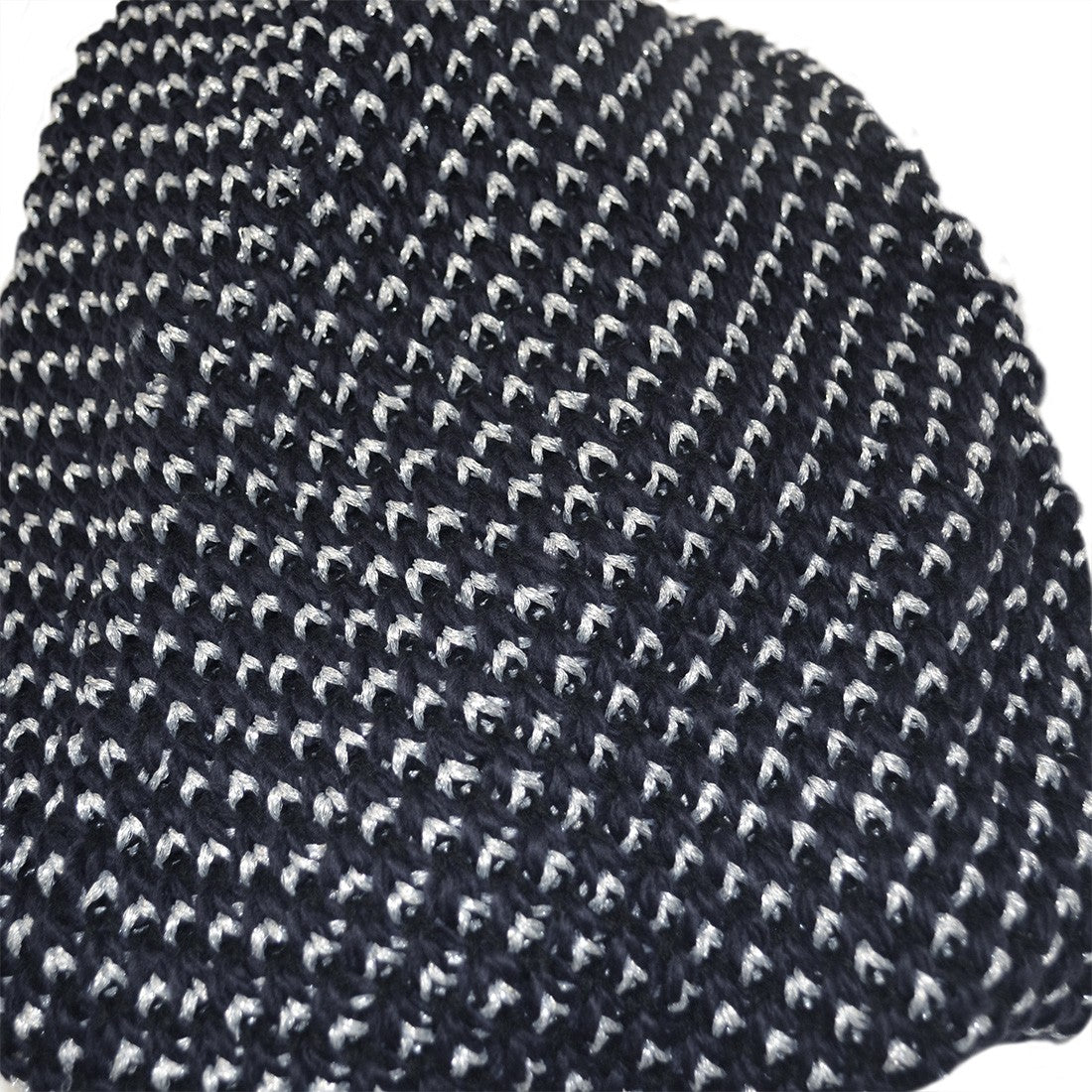 Patrick Francis Ireland Navy/ Silver Lurex Snood