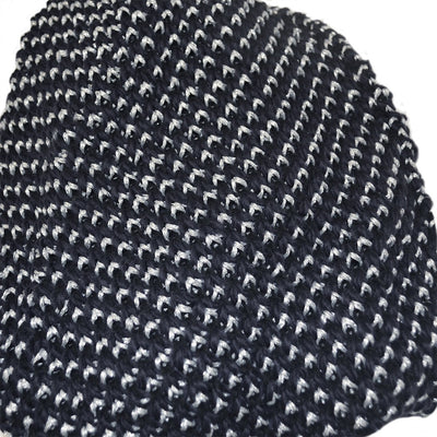 Patrick Francis Ireland Navy/ Silver Lurex Snood