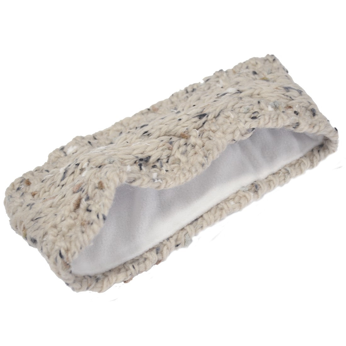 Patrick Francis Ireland Adults Oatmeal Speckled Wool Headband