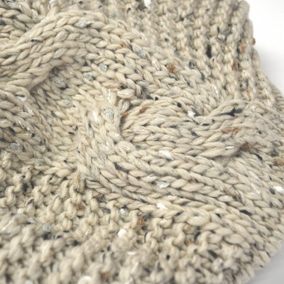 Patrick Francis Ireland Oatmeal Speckled Wool Snood