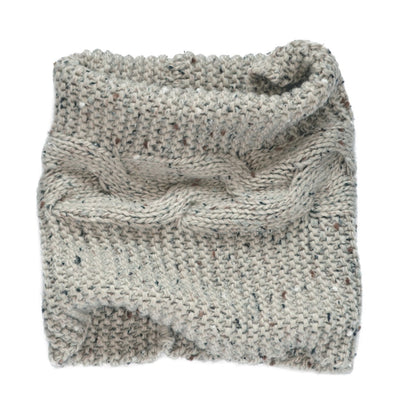 Patrick Francis Ireland Oatmeal Speckled Wool Snood