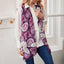 Celtic Knot Fashion Scarf in Purple & Light Blue