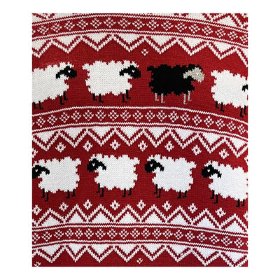 Red Adults Sheep & Christmas Jumper