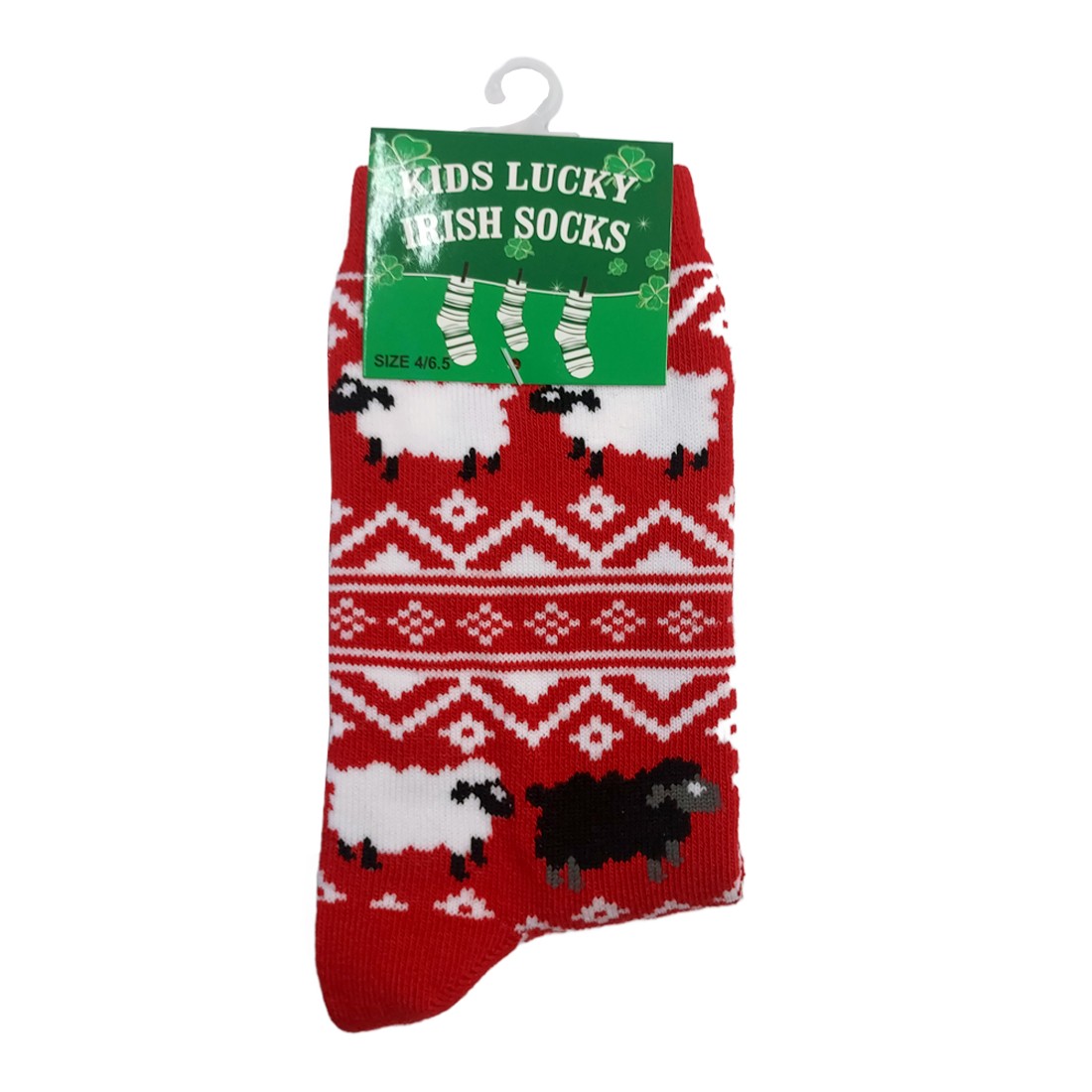 Red Sheep Kids Christmas Socks