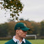 Shamrock Crest Baseball Cap in Dark Green & Gold