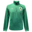 Shamrock Crest Performance 1/4 Zip Top in Island Green