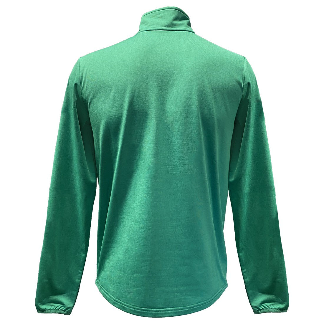 Shamrock Crest Performance 1/4 Zip Top in Island Green
