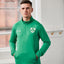 Shamrock Crest Performance 1/4 Zip Top in Island Green