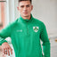 Shamrock Crest Performance 1/4 Zip Top in Island Green