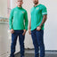 Shamrock Crest Performance 1/4 Zip Top in Island Green