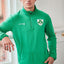 Shamrock Crest Performance 1/4 Zip Top in Island Green