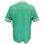 Shamrock Crest Short Sleeve Rugby Shirt in Island Green