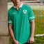 Shamrock Crest Short Sleeve Rugby Shirt in Island Green