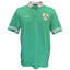Shamrock Crest Short Sleeve Rugby Shirt in Island Green