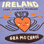 Ireland ‘Grá Mo Chroí’ Kids Hoodie in Corn Blue